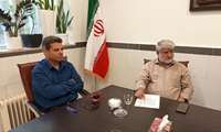 دیدار مدیر سازمان‌های مردم‌ نهاد دانشگاه علوم پزشکی آذربایجان غربی با رئیس دانشکده علوم پزشکی میاندوآب