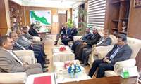 دیدار رئیس و مسئولان دانشکده علوم پزشکی میاندوآب با سرپرست جدید فرماندار