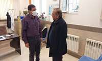  بازدید میدانی جانشین ریاست و معاون بهداشتی دانشکده علوم پزشکی میاندوآب از مرکز خدمات جامع سلامت شهری و روستایی شماره۱ (۲۲بهمن)