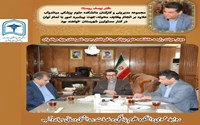 دیدار هیئت رئیسه دانشکده علوم پزشکی با فرماندار جدید فرمانداری ویژه میاند