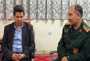 دیدار-رئیس-و-مسئولان-دانشکده-علوم-پزشکی-میاندوآب-با-فرمانده-جدید-ناحیه-مقاومت-بسیج-سپاه